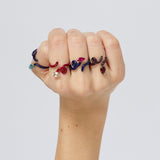 BABY VINE RING ~ IN BURGUNDY