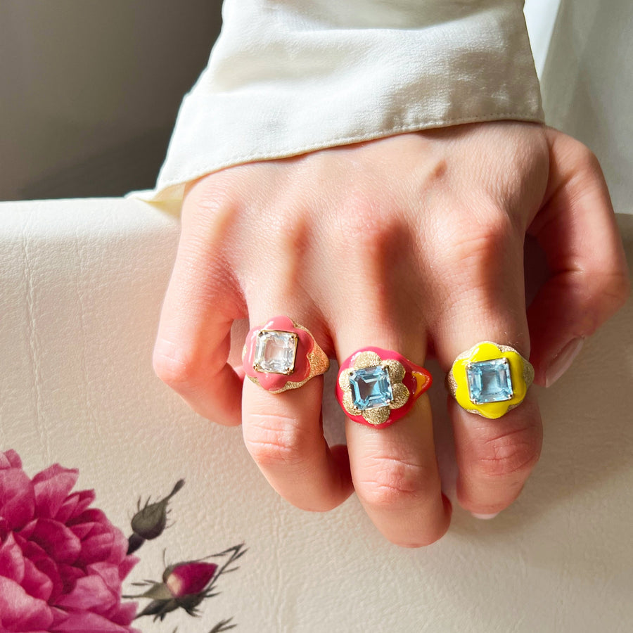 ONLINE EXCLUSIVE - GIVE THEM FLOWERS RING IN DIAMANTATO