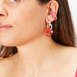 B EAR CUFF ~ IN RED