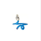 BABY VINE RING ~ IN TURQUOISE with 🧿 Evil Eye 🧿