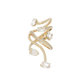 VINE WRAPPED COCKTAIL RING ~ IN GOLD