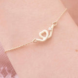 BABY HEART DIAMOND BRACELET IN PANNA