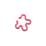 FLOWER EAR CUFF ~ IN HOT PINK