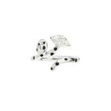 BABY VINE POLKA DOT RING