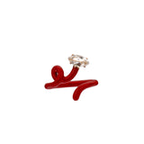 BABY VINE RING ~ IN BURGUNDY