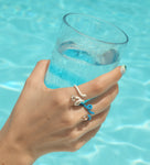 Baby Vine Ring Baby Blue