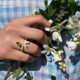 BABY VINE RING "NON TI SCORDAR DI ME"