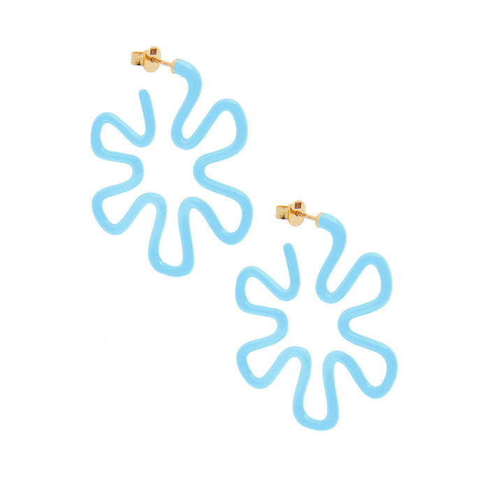 B BABY BLUE EARRINGS