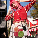 ANTEPRIMA X BEA BONGIASCA - CROSSBODY PHONE BAG IN WHITE