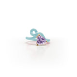 TRILLION VINE RING ~ IN BLUE IRIS