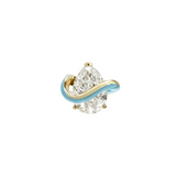 DIAMOND STUD SINGLE EARRING