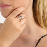 BABY VINE POLKA DOT RING