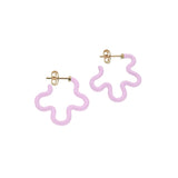 FLOWER EARRINGS IN SAKURA PINK