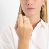 CONTRARIÈ RING IN WHITE