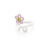 FLOWER VINE RING IN SAKURA PINK