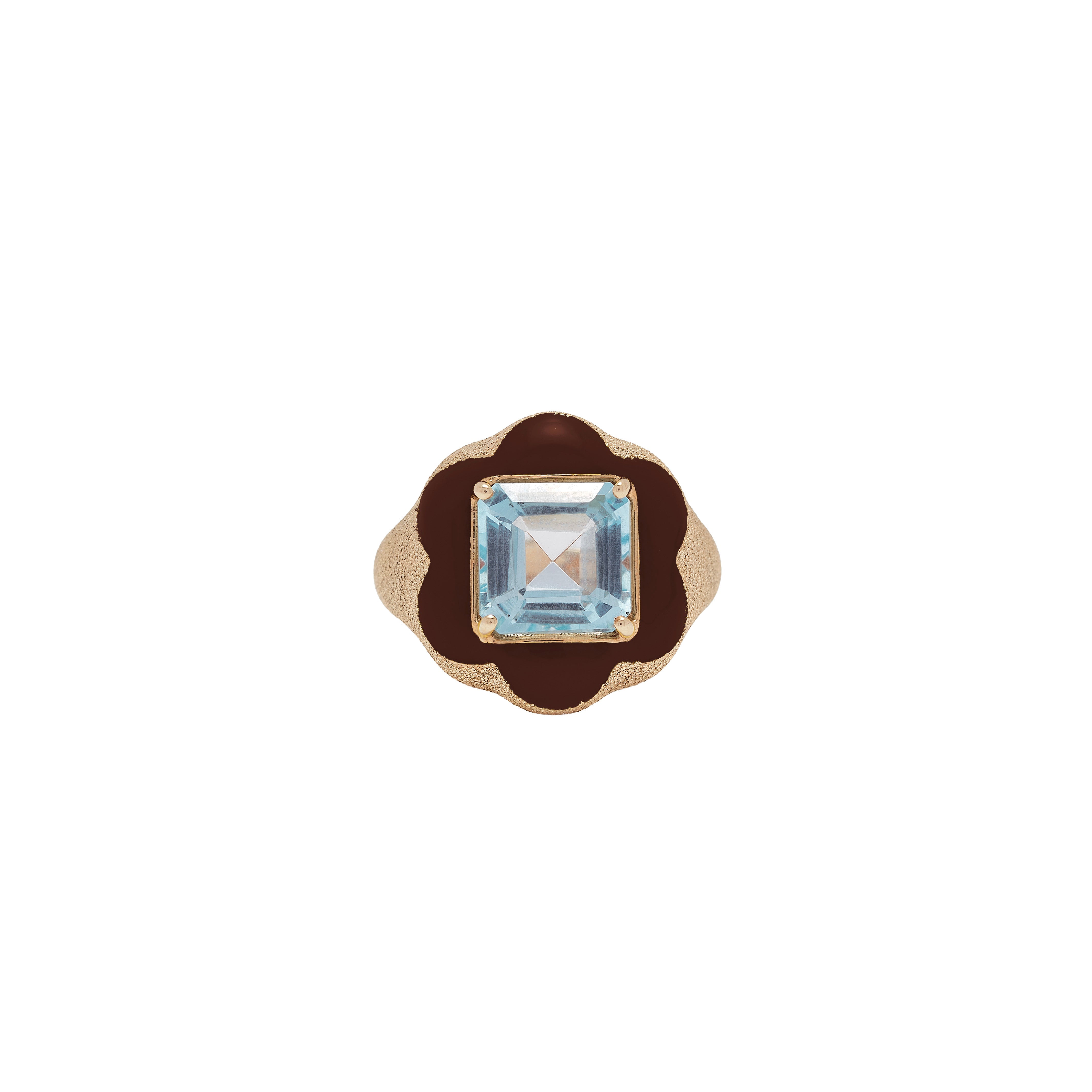 ONLINE EXCLUSIVE - GIVE THEM FLOWERS SIGNET RING IN DIAMANTATO