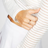 MAXI LOOP RING ~ IN PINK