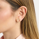 LOVE EARRINGS IN PANNA