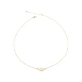 BABY HEART DIAMOND NECKLACE IN PANNA