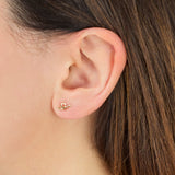 MINI LOOP SINGLE EARRING ~ IN GOLD