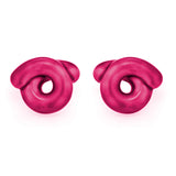 TARALLO EARRINGS IN FLAMINGO PINK