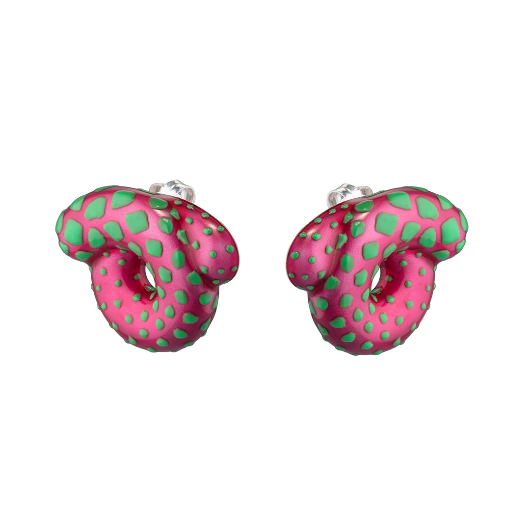 TARALLO EARRINGS IN PINK and PARROTFISH