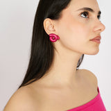 TARALLO EARRINGS IN FLAMINGO PINK