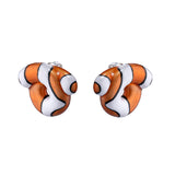 TARALLO EARRINGS ORANGE and CLOWNFISH