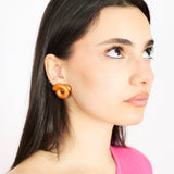 TARALLO EARRINGS IN SAVANNA ORANGE