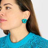 TARALLO EARRINGS IN OCEAN BLUE