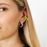 B EAR CUFF ~ IN LIME GREEN