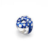 TARALLO RING IN GLOSSY BLUE or DIAMOND STINGRAY
