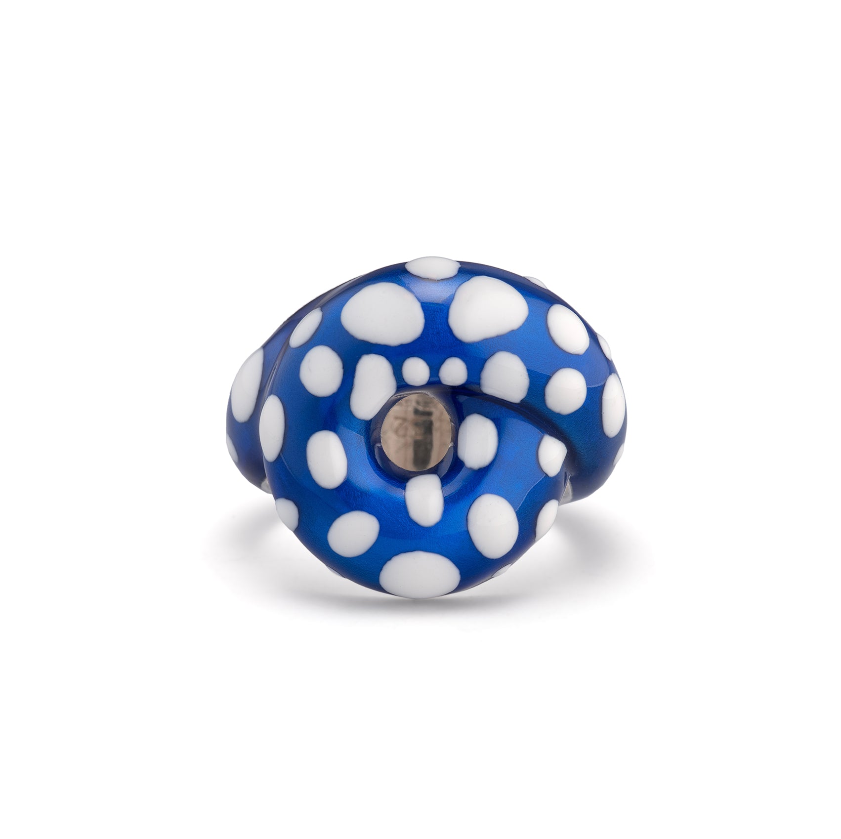 TARALLO RING IN GLOSSY BLUE or DIAMOND STINGRAY