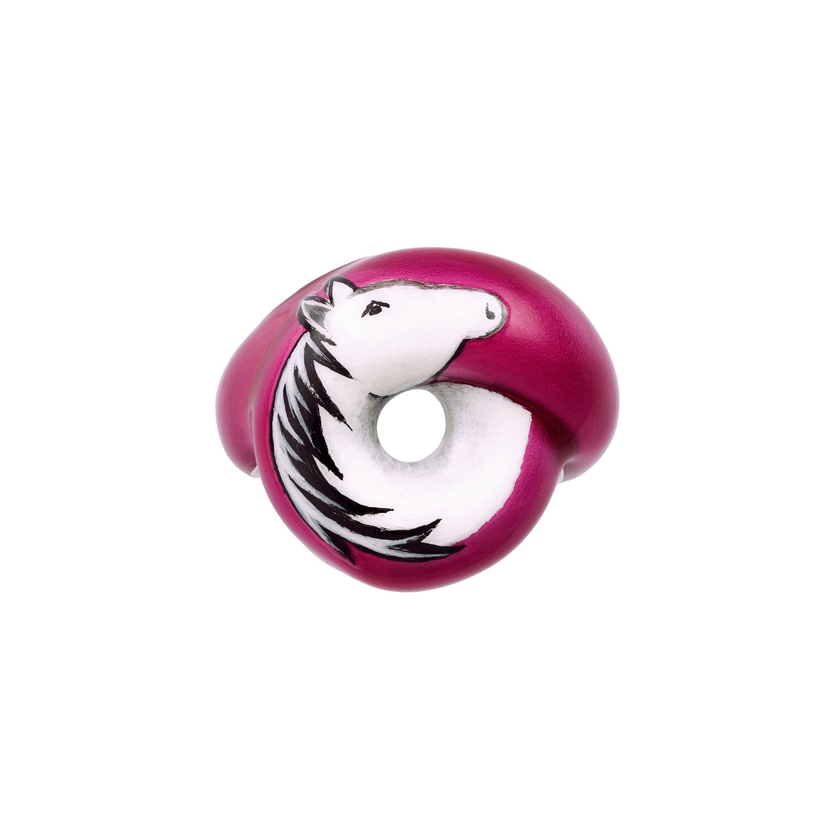 TARALLO RING IN FLAMINGO PINK or HORSE