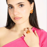 TARALLO RING IN SAVANNA ORANGE