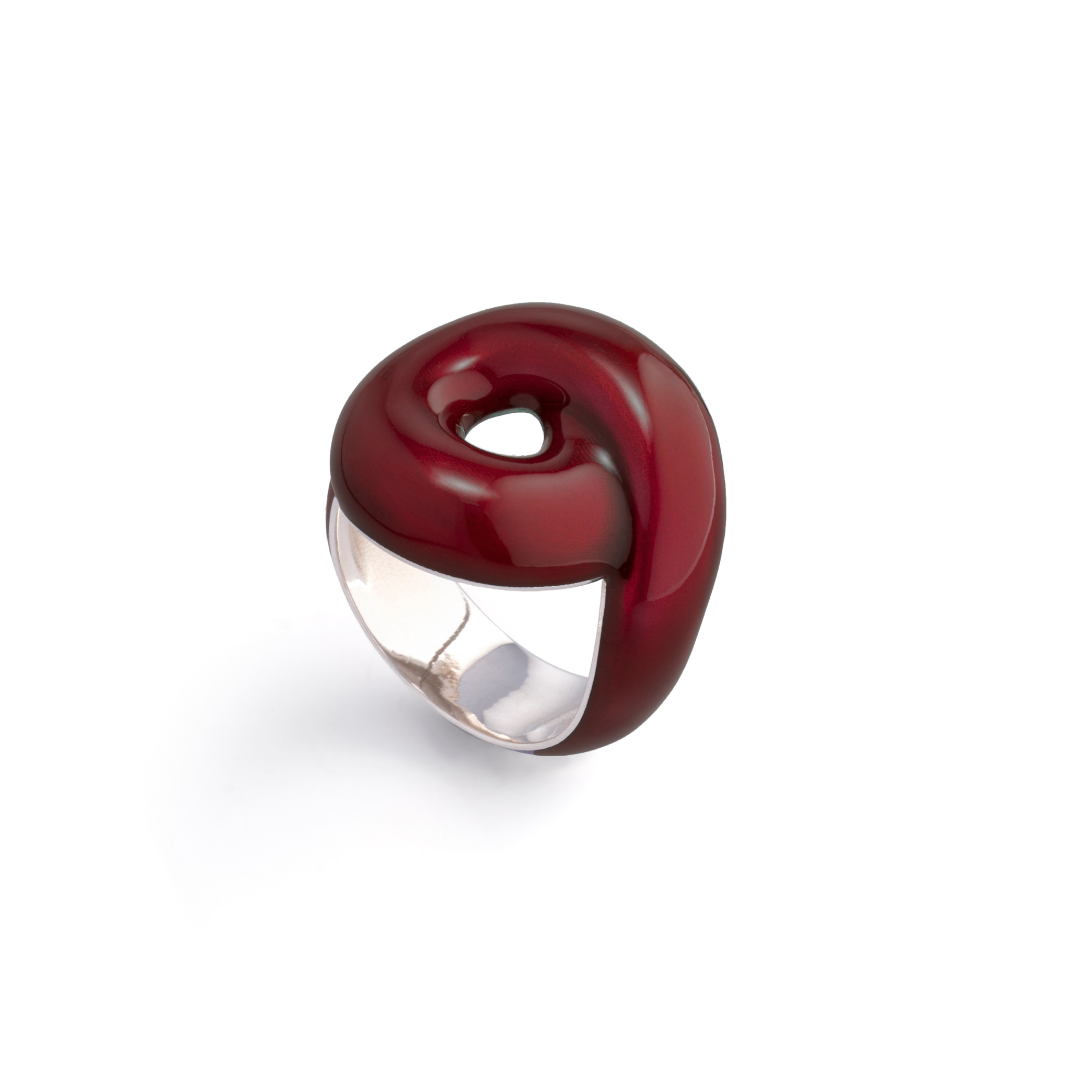 Taraxca Rings TARALLO RING IN OXBLOOD – Bea Bongiasca