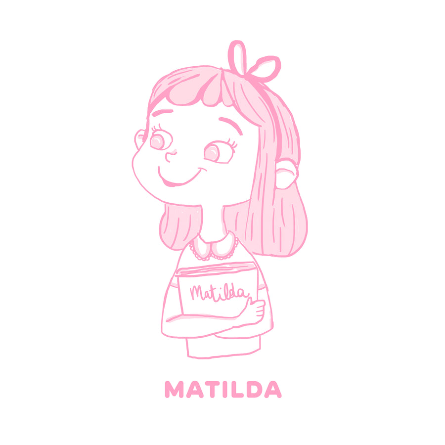 MATILDA RING IN COBALT WITH PINK TOURMALINE