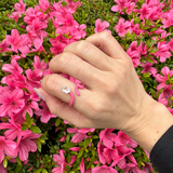 BABY VINE RING ~ IN AZALEA