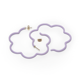 PHILOSOPHY X BEA BONGIASCA - FLOWER POWER EARRINGS IN LAVENDER