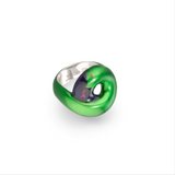 TARALLO RING IN FOREST GREEN or SNAKE