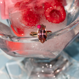 MOCKTAIL RING WITH PINK TOURMALINE