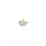 DIAMOND STUD SINGLE EARRING