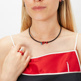 VINE CHOKER ~ IN RED