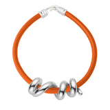 MAXI VINE NECKLACE IN ORANGE