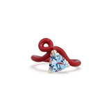 TRILLION VINE RING ~ IN BURGUNDY