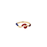 MULTI FREQUENCY RING ~ IN BROWNS