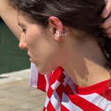 FLOWER EAR CUFF "VENEZIANO"