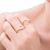 DOUBLE HEART RING IN PANNA