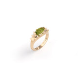 BE MARINE RING WITH PERIDOT