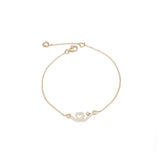 BABY HEART DIAMOND BRACELET IN PANNA